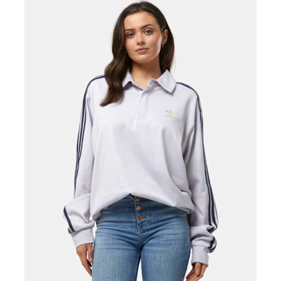 Adults Adicolor Classic Rugby Polo Top-adidas Originals Outlet