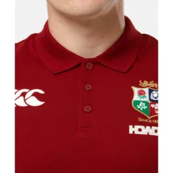 Adults British And Irish Lions Pique Polo-Canterbury Hot