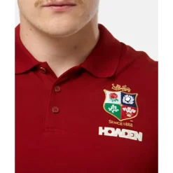 Adults British And Irish Lions Pique Polo-Canterbury Hot