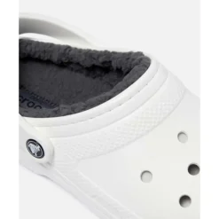Adults Classic Fuzz Lined Clog-Crocs Discount