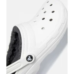 Adults Classic Fuzz Lined Clog-Crocs Discount