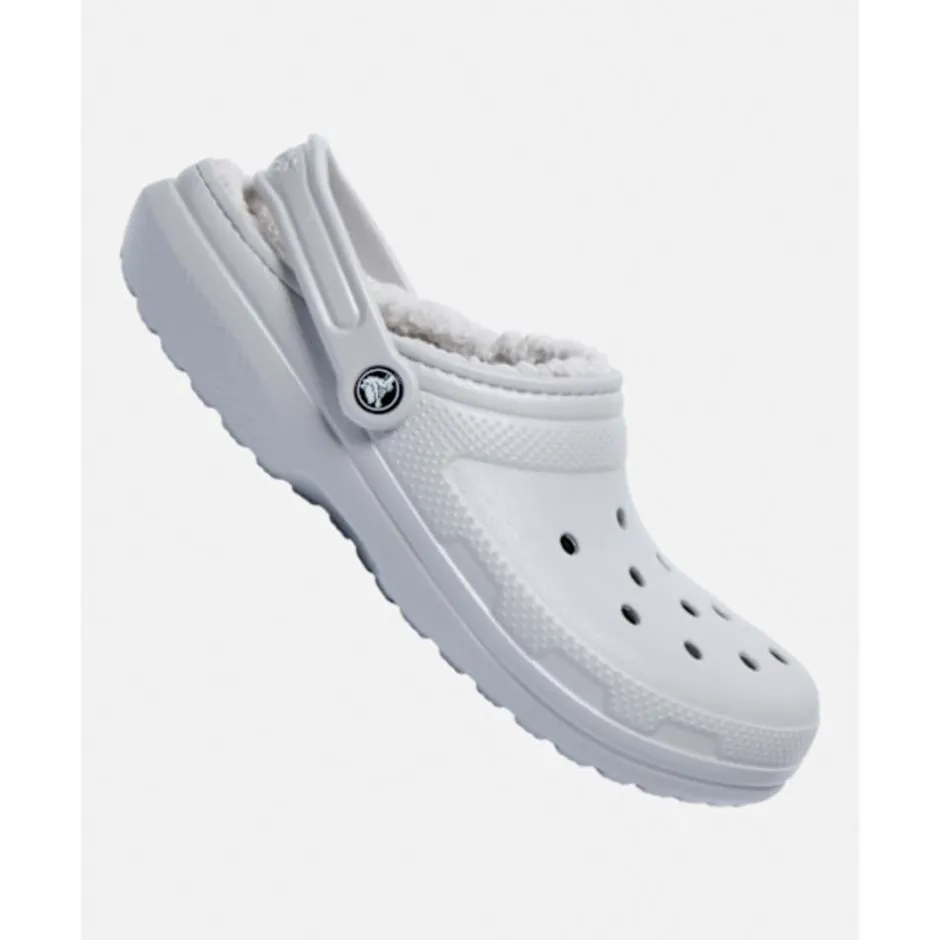 Adults Classic Fuzz Lined Clog-Crocs Clearance
