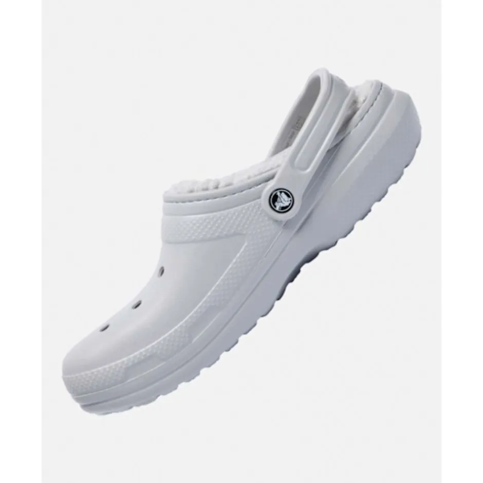 Adults Classic Fuzz Lined Clog-Crocs Clearance