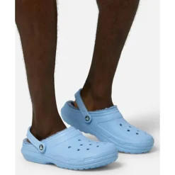 Adults Classic Fuzz Lined Clog-Crocs Sale