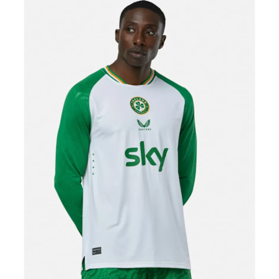 Adults Ireland Pro Third Long Sleeve Jersey-Castore Hot