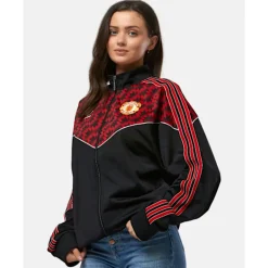 Adults Manchester United Track Jacket-adidas Discount