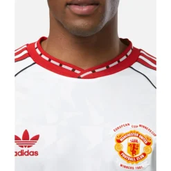 Adults Manchester United Long Sleeve Away Jersey 91-adidas Fashion