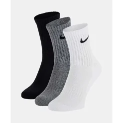 Everyday 3 Pack Dri-FIT Cushion Crew Socks-Nike Fashion