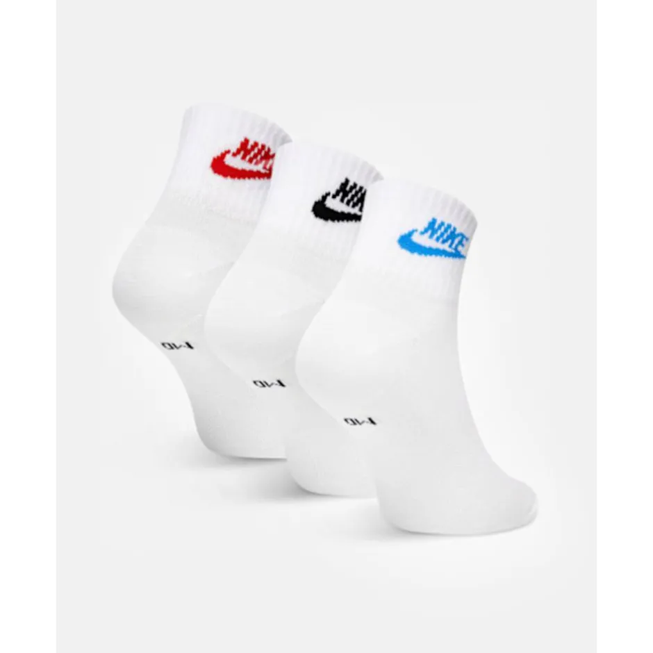 Everyday Essential 3 Pack Ankle Socks-Nike Clearance