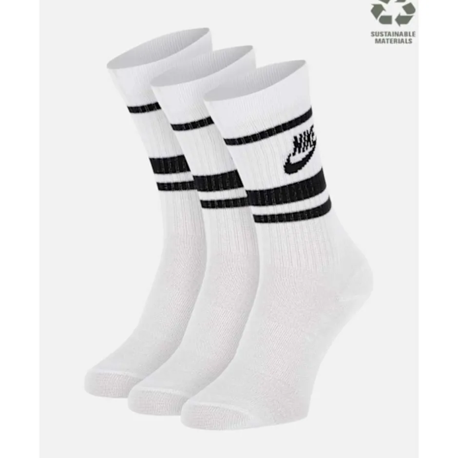 Everyday Essential 3 Pack Crew Socks-Nike Fashion