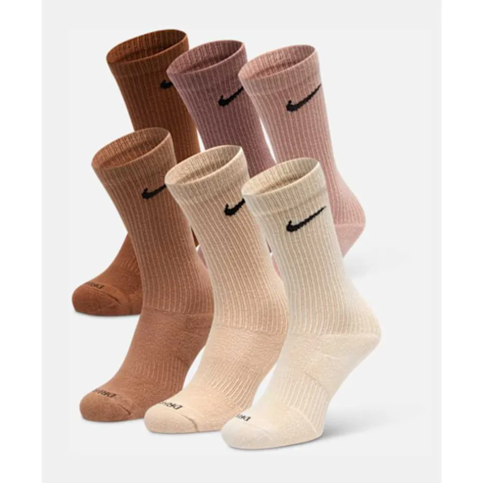 Everyday Essential 6 Pack Crew Socks-Nike Outlet