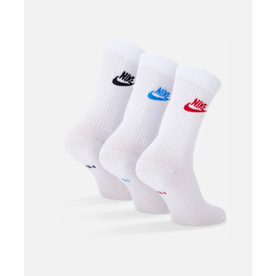 Everyday Essential 3 Pack Crew Socks-Nike Fashion
