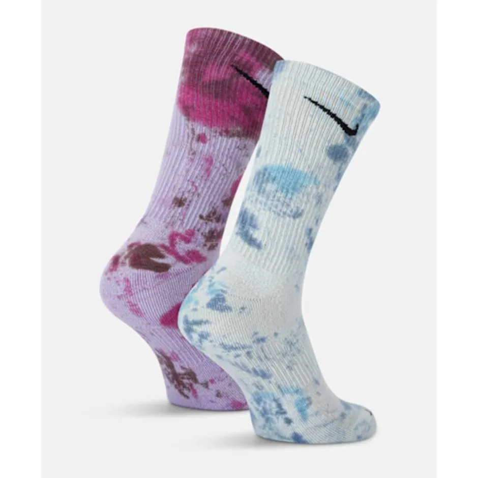 Everyday Plus 2 Pack Dye Crew Socks-Nike Fashion