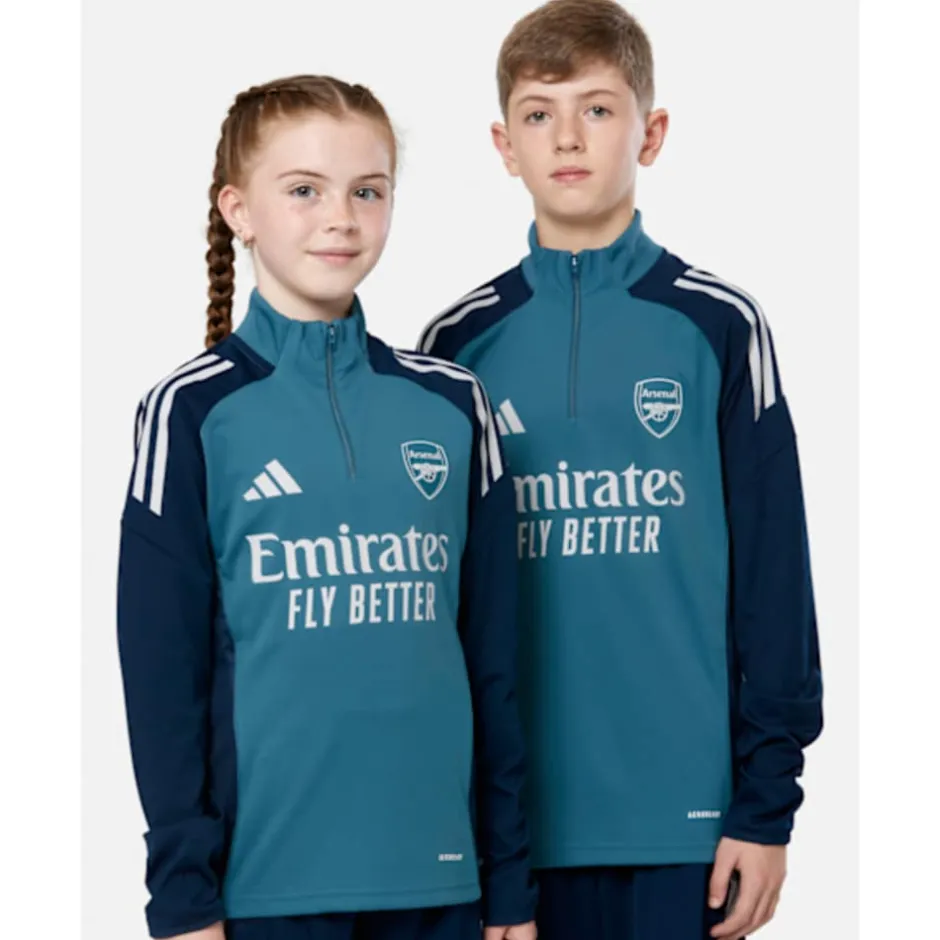 Kids Arsenal Training Half Zip Top-adidas New
