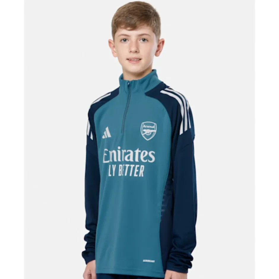 Kids Arsenal Training Half Zip Top-adidas New