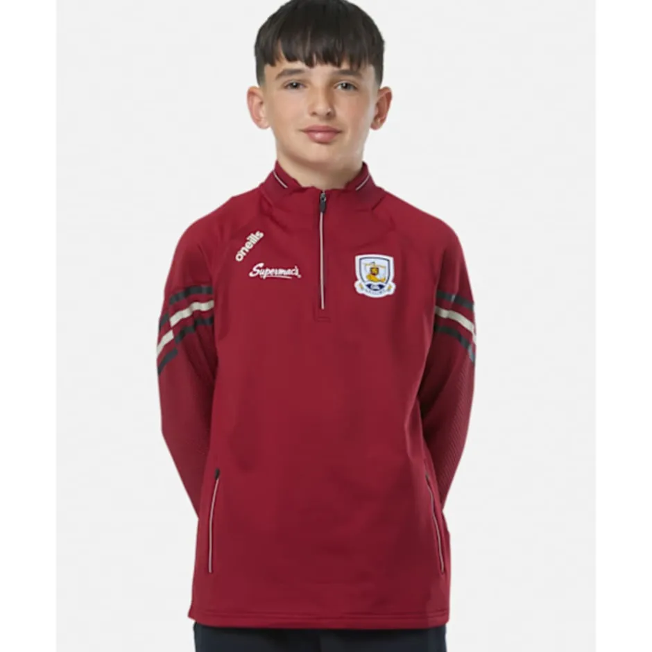 Kids Galway Weston Half Zip Brushed Top-O'Neills Outlet