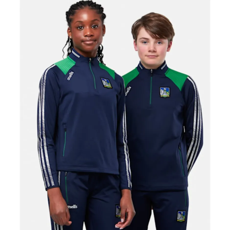 Kids Limerick Dynamo Brushed Half Zip Top-O'Neills Clearance