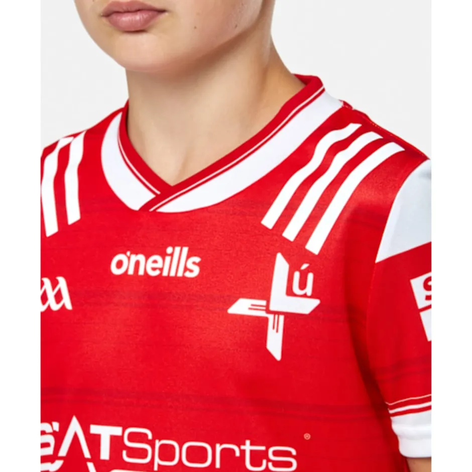 Kids Louth 23/24 Home Jersey-O'Neills Clearance