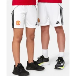 Kids Manchester United 25/26 Home Shorts-adidas Clearance