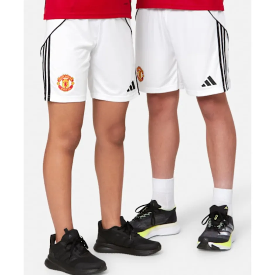 Kids Manchester United 25/26 Home Shorts-adidas Clearance