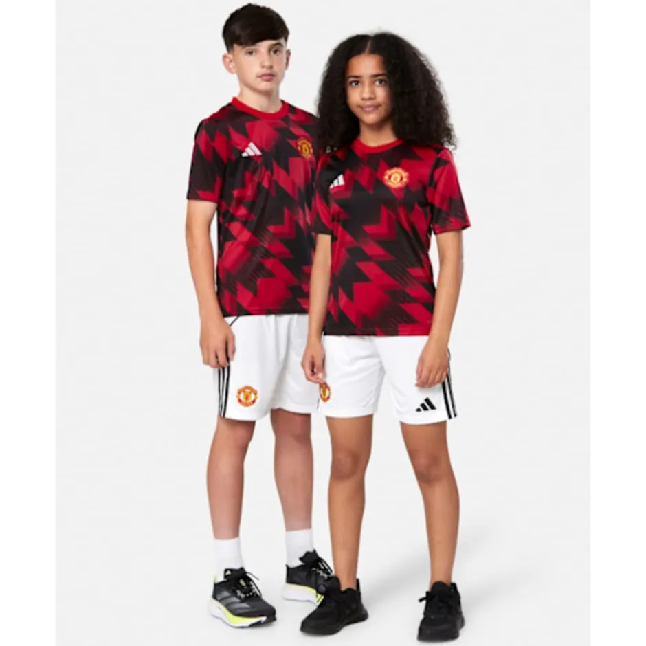 Kids Manchester United Pre Match T-Shirt-adidas Fashion