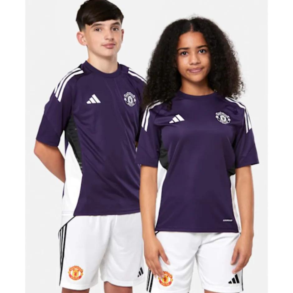 Kids Manchester United Training T-Shirt-adidas Fashion