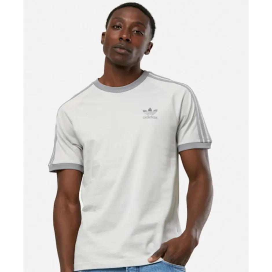 Mens 3 Stripe T-Shirt-adidas Originals Clearance