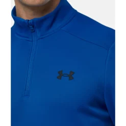 Mens Armour Fleece Half Zip Top-Under Armour Best