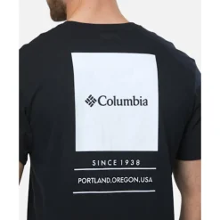 Mens Barton Springs Graphic T-Shirt-Columbia Hot