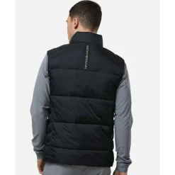 Mens Blanc Puffer Gilet-Monterrain Fashion