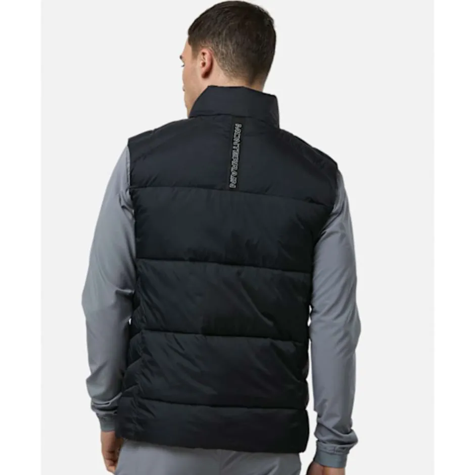 Mens Blanc Puffer Gilet-Monterrain Fashion