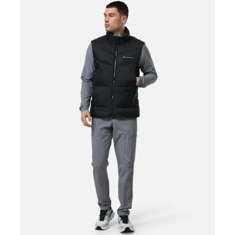Mens Blanc Puffer Gilet-Monterrain Fashion