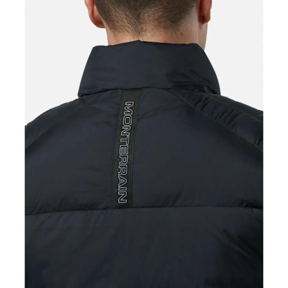 Mens Blanc Puffer Gilet-Monterrain Fashion