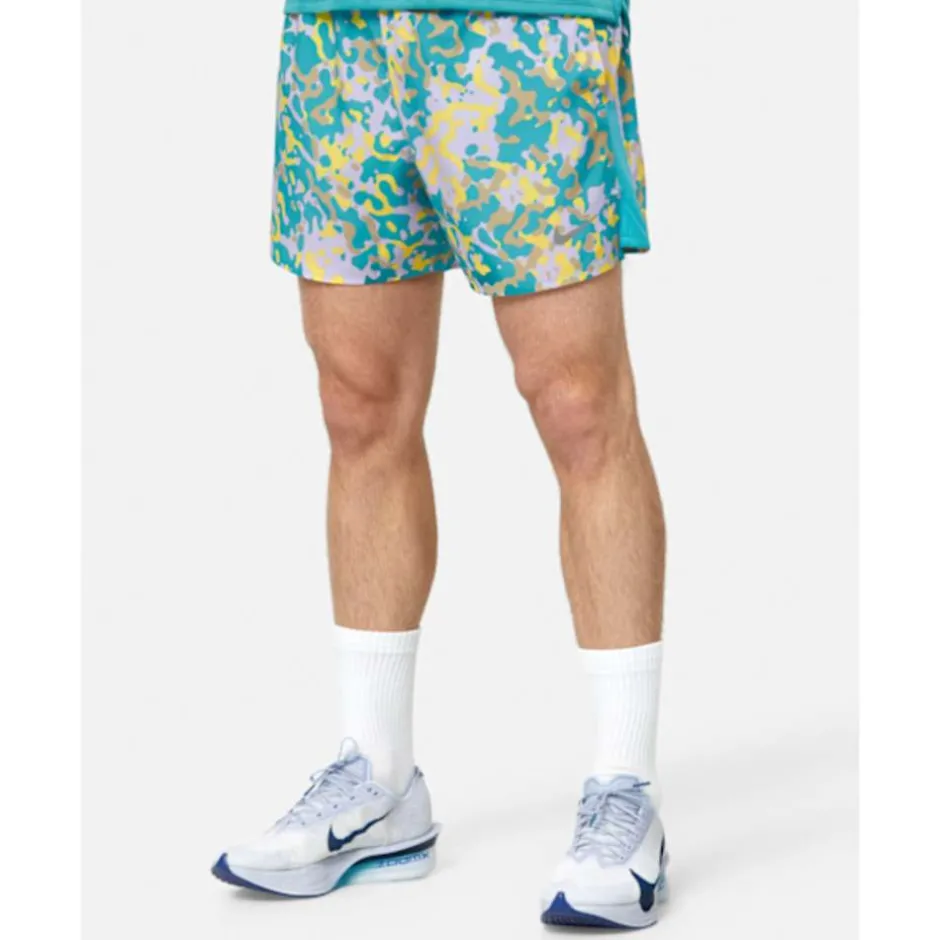 Mens Challenger 5 Inch Print Woven Shorts-Nike Best