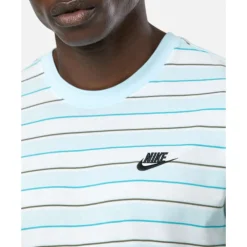 Mens Club Stripe T-Shirt-Nike Fashion