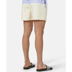 Mens Colour Block Swim Shorts-adidas Fashion