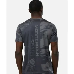 Mens Divide Jacquard T-Shirt-Monterrain Online