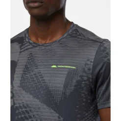 Mens Divide Jacquard T-Shirt-Monterrain Online