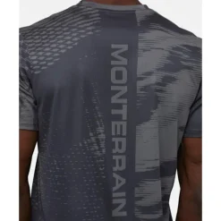 Mens Divide Jacquard T-Shirt-Monterrain Online
