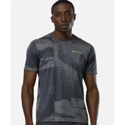 Mens Divide Jacquard T-Shirt-Monterrain Online