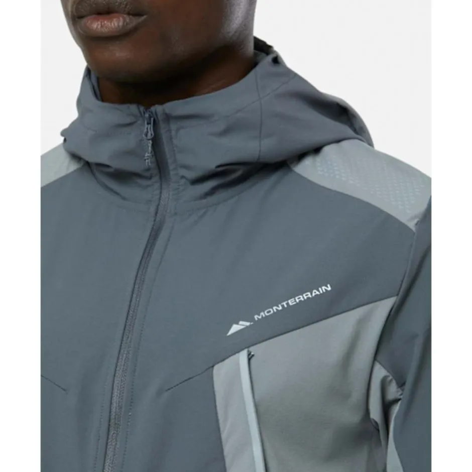 Mens Dynamic 2.0 Woven Full Zip Jacket-Monterrain Hot