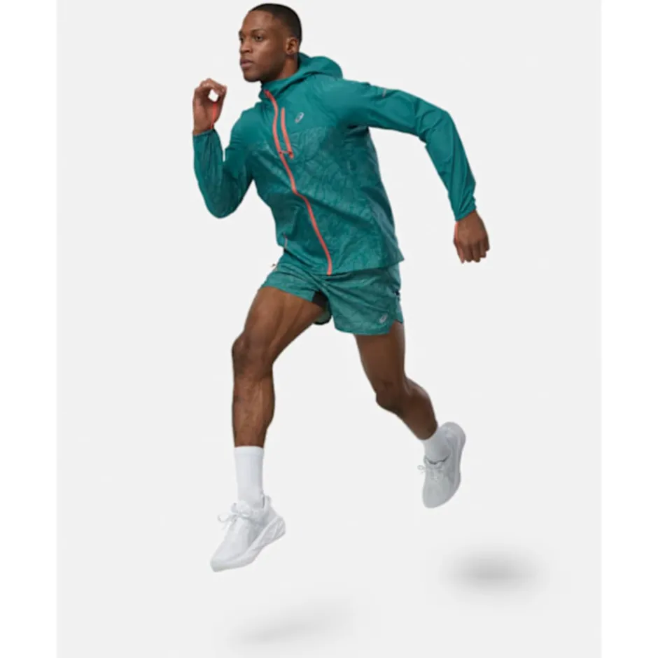 Mens FujiTrail 5Inch Print Short-Asics Sale