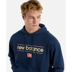 Mens Graphic Hoodie-New Balance Discount
