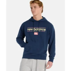 Mens Graphic Hoodie-New Balance Discount