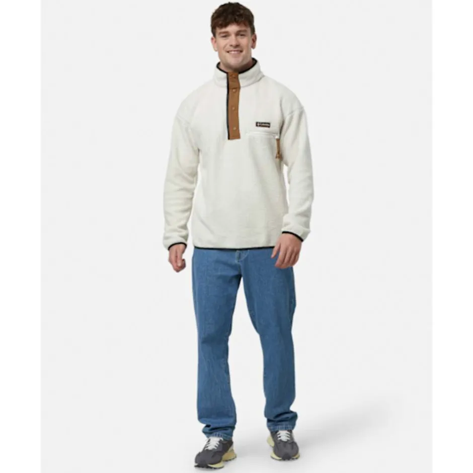 Mens Helvetia Half Snap Top Fleece-Columbia Clearance