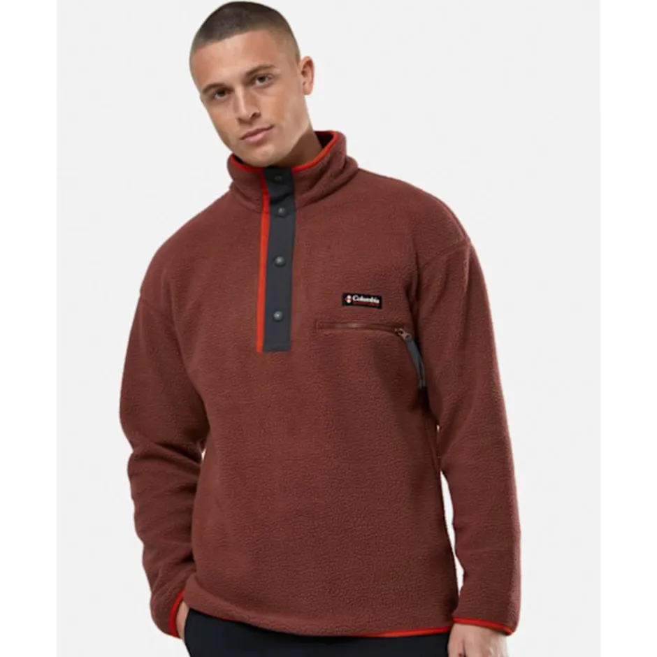 Mens Helvetia Half Snap Top Fleece-Columbia Discount