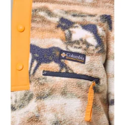 Mens Helvetia Snap Fleece Half Zip Top-Columbia Clearance