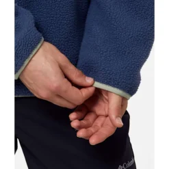 Mens Helvetia Snap Fleece Half Zip Top-Columbia Clearance