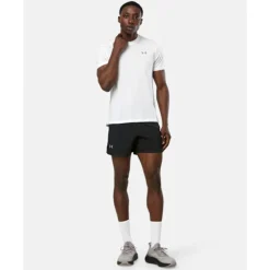 Mens Launch Run 5 Inch Woven Short-Under Armour Fashion