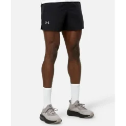Mens Launch Run 5 Inch Woven Short-Under Armour Fashion